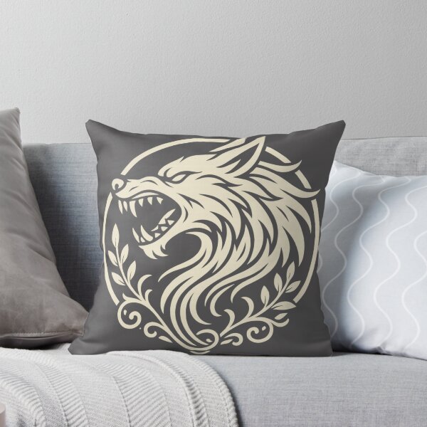 Item preview, Fenrir Wolf Sigil – Nordic Viking Symbol designed and sold by MaBakerArt.