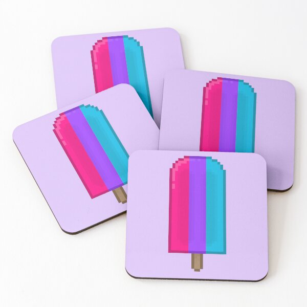 Item preview, Pixelart Androgyne Pride Icepop designed and sold by Lilac-Cat.