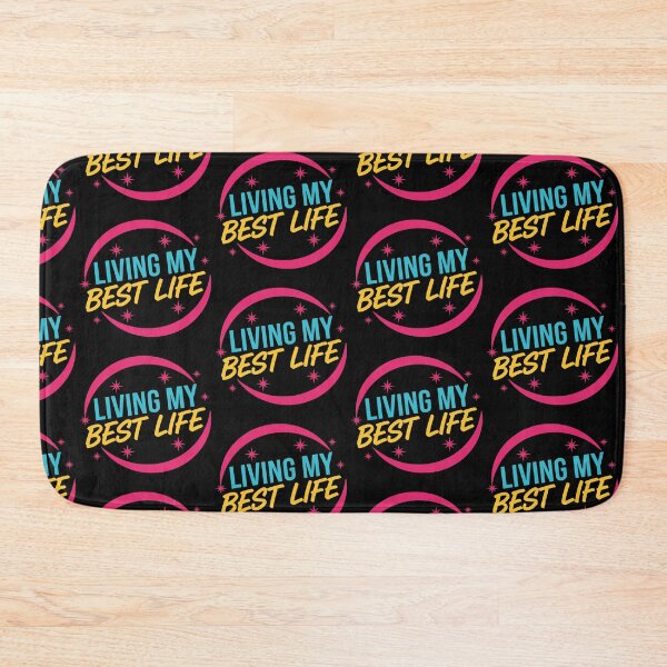 Item preview, Living My Best Life optimism and positive energy designed and sold by WAMTEES.