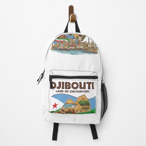Item preview, Djibouti city - Flag designed and sold by DjibProp.
