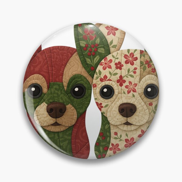 Item preview, Faux patchwork Chihuahua sweatshirt designed and sold by ChihuahuasRule.