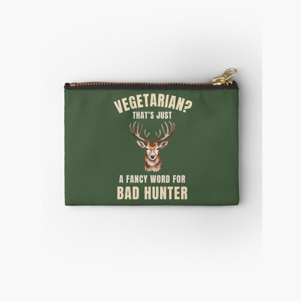 Item preview, Vegetarian That’s Just a Fancy Word for Bad Hunter – Funny Deer Hunting Design designed and sold by Design-Horizons.
