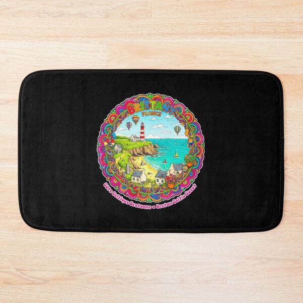 Item preview, Brittany France – Côte Celtique Bretonne • Breton Celtic Coast designed and sold by FrancophileFun.