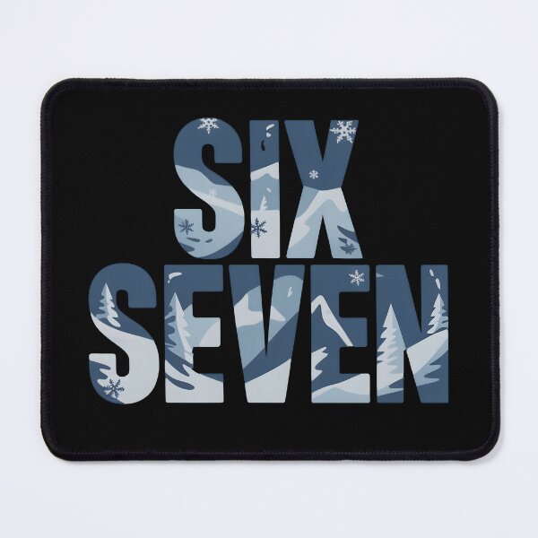 Item preview, Six Seven Winter Meme Shirt designed and sold by DarylWelsh2024.