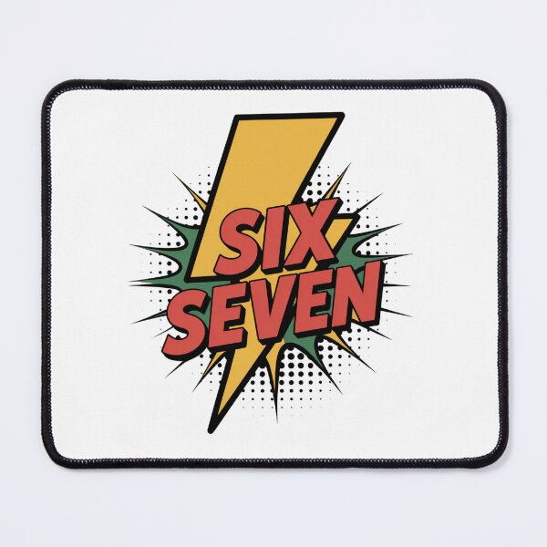 Item preview, Six Seven Pop Art Meme Shirt designed and sold by DarylWelsh2024.