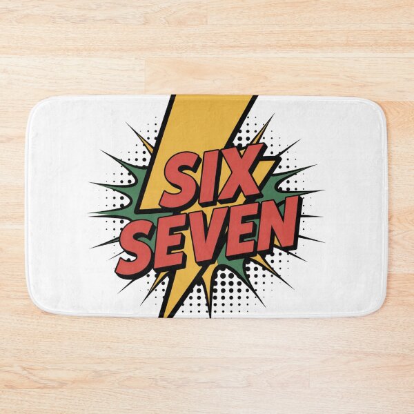 Item preview, Six Seven Pop Art Meme Shirt designed and sold by DarylWelsh2024.