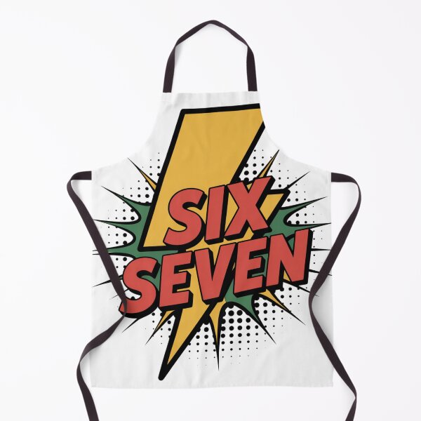Item preview, Six Seven Pop Art Meme Shirt designed and sold by DarylWelsh2024.