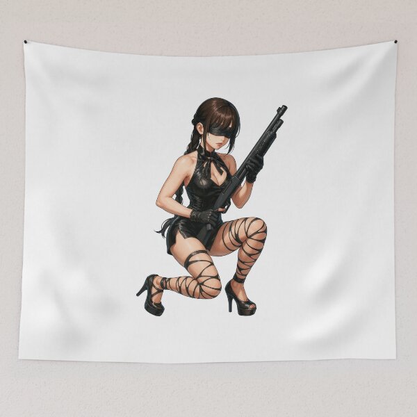 Item preview, Shotgun Girl – Beauty with Firepower designed and sold by RAWLIFEGRAPHIC.