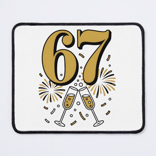 Item preview, 67 New Year's Eve Meme Shirt designed and sold by DarylWelsh2024.