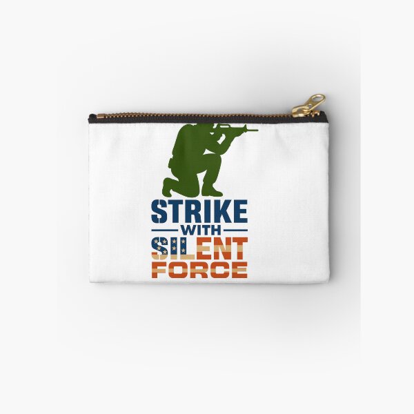 Item preview, Strike With Silent Force Patriotic Stealth Art designed and sold by ArtComixHaven.