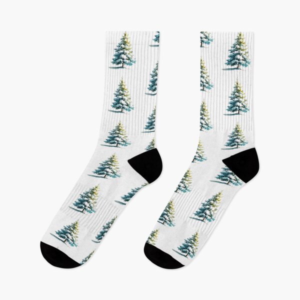 Item preview, Watercolor Christmas tree designed and sold by MendaciousMina.