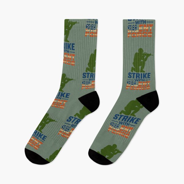 Item preview, Strike With Silent Force Patriotic Stealth Art designed and sold by ArtComixHaven.