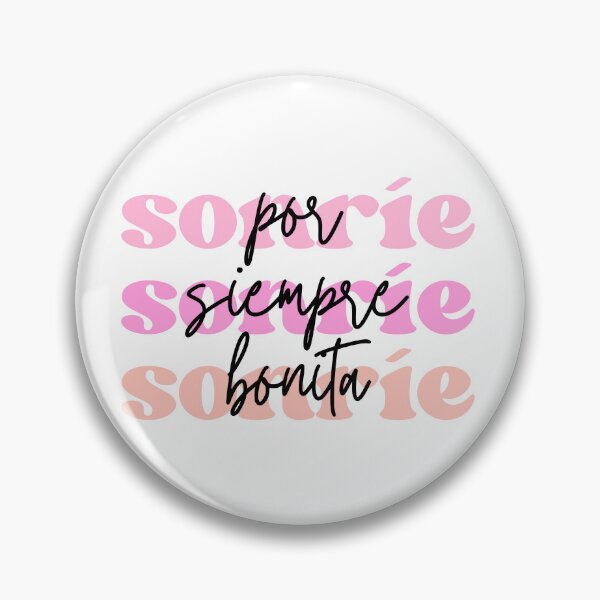 Item preview, Sonríe por siempre bonita sticker designed and sold by DesignPMG.
