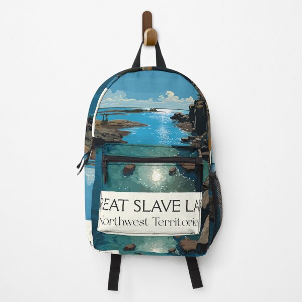 Item preview, Great Slave Lake Northwest Territories Vintage Coastal Landscape designed and sold by TuncGK.