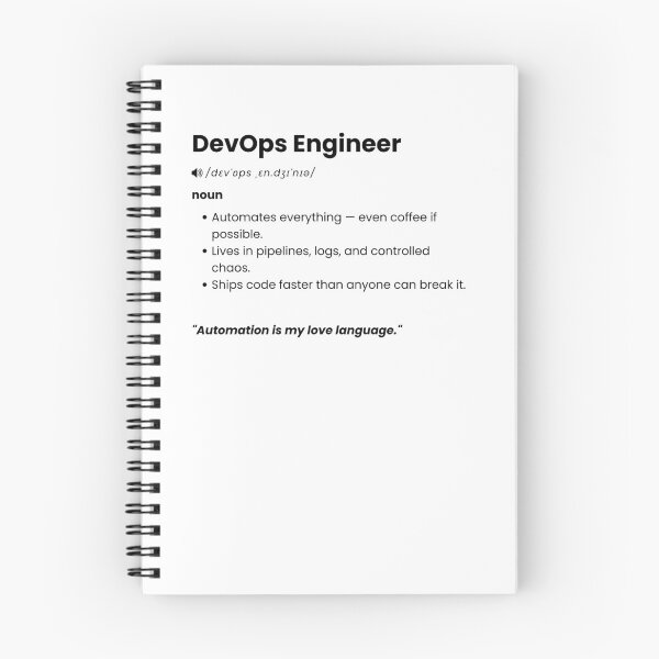 Item preview, DevOps Engineer Definition | Funny Tech Gift for Developers & Cloud Engineers designed and sold by Yuli Club.
