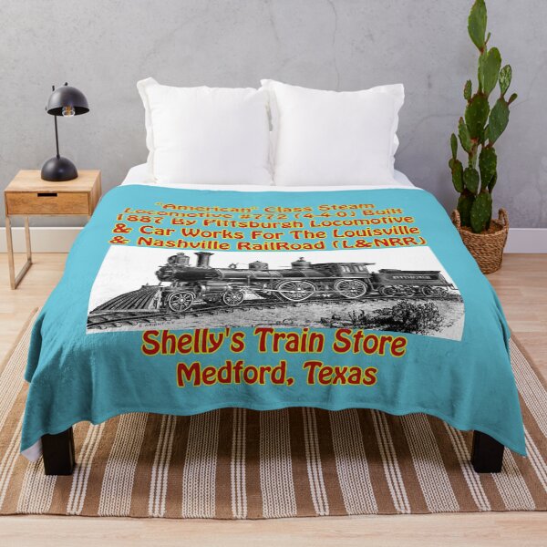 Item preview, "American Class" 1887 Steam Locomotive #772, Shelly's Train Store, Vintage, Classic, Collectible Train Logos, RailWay & RailRoad Logos, stickers, magnets, t-shirts, posters & more designed and sold by MoreEZUSA-Here.