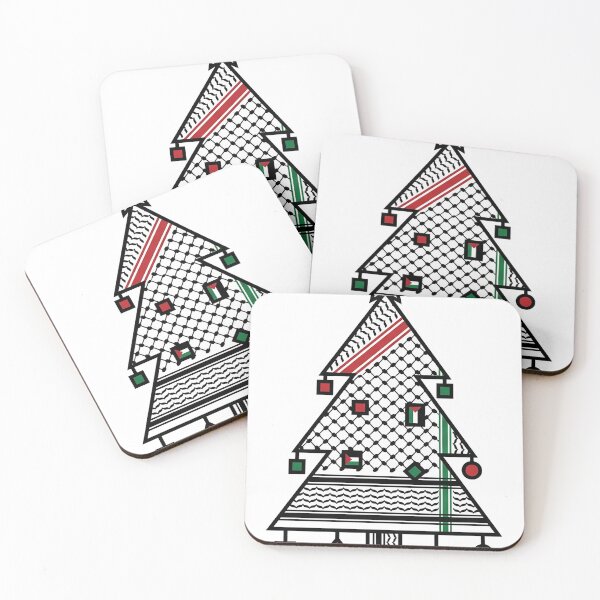 Item preview, Palestine Christmas Tree | Palestinian Kufiya Pattern  designed and sold by YotoArts.