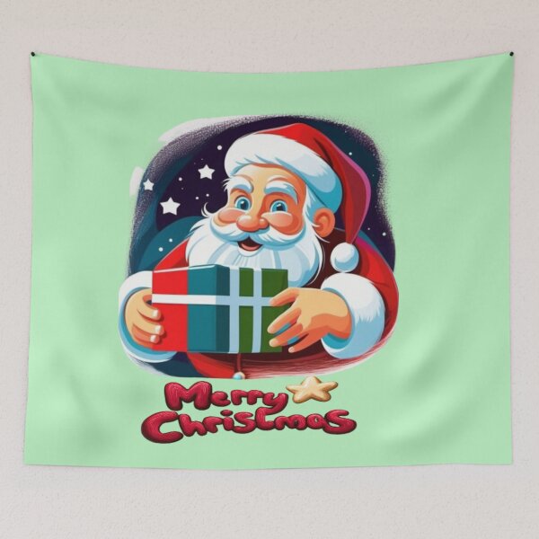 Item preview, Merry Christmas from Santa Claus  seasonal graphic designed and sold by JaroDesign2023.