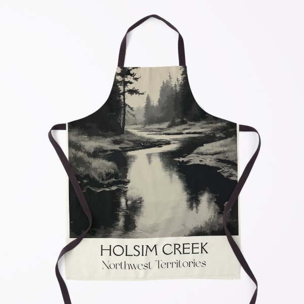 Item preview, Holsim Creek Northwest Territories Rustic Northern Woodland Art designed and sold by TuncGK.