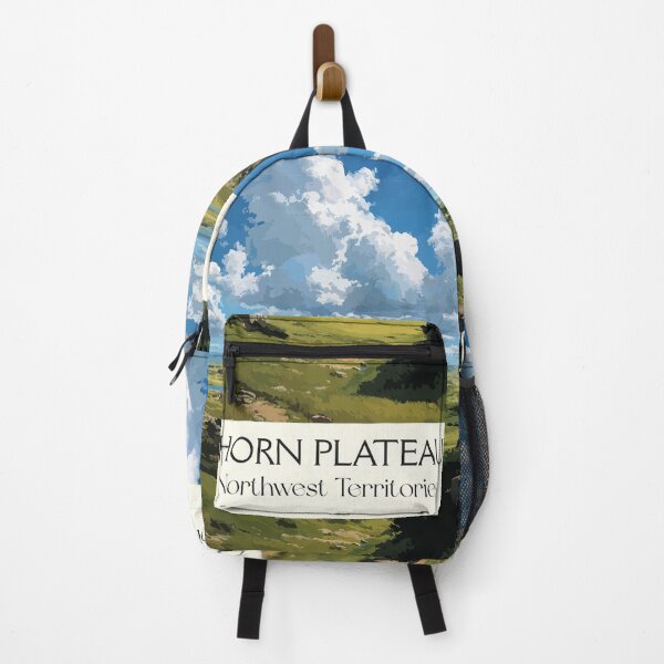 Item preview, Horn Plateau Northwest Territories Open Sky Prairie Vintage Art designed and sold by TuncGK.