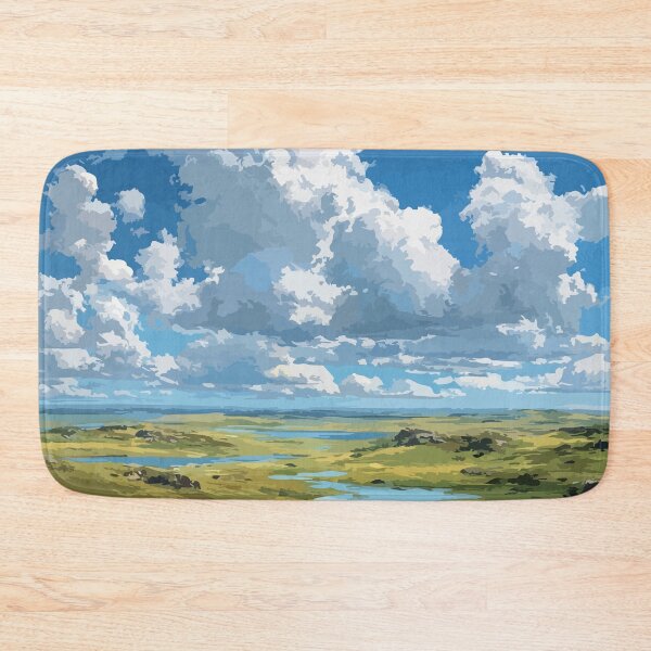 Item preview, Horn Plateau Northwest Territories Open Sky Prairie Vintage Art designed and sold by TuncGK.