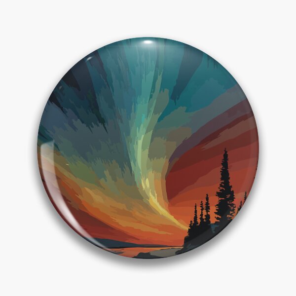 Item preview, Ingraham Trail Northwest Territories Aurora Roadside Art designed and sold by TuncGK.