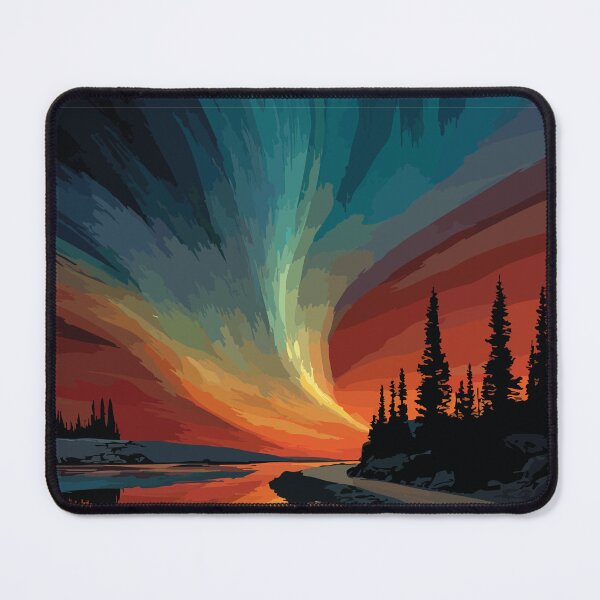 Item preview, Ingraham Trail Northwest Territories Aurora Roadside Art designed and sold by TuncGK.