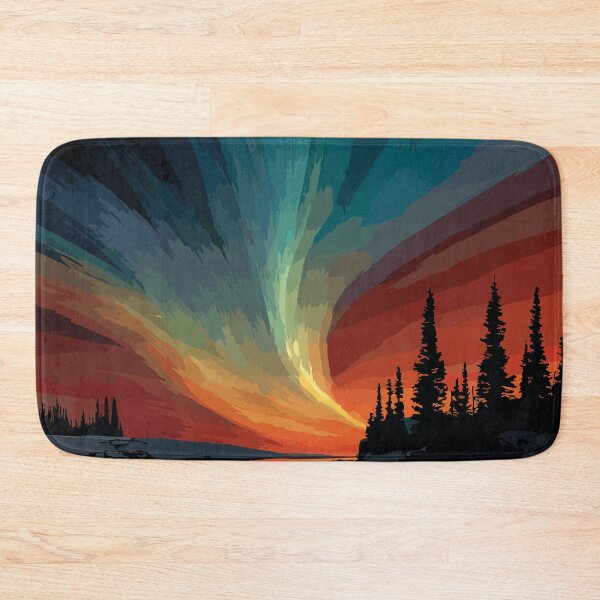 Item preview, Ingraham Trail Northwest Territories Aurora Roadside Art designed and sold by TuncGK.