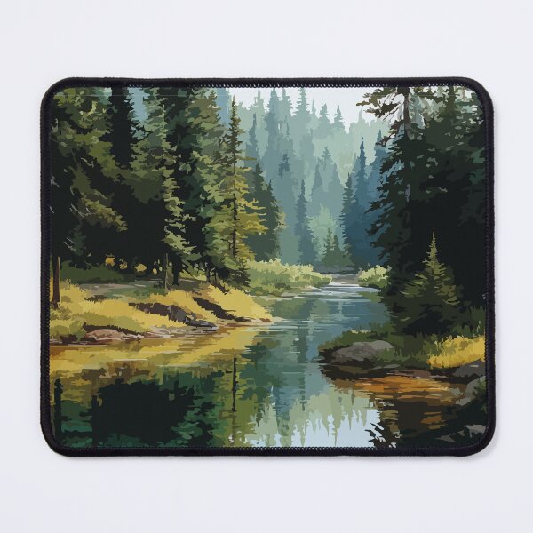 Item preview, Jean Marie River Northwest Territories Forest River Art designed and sold by TuncGK.