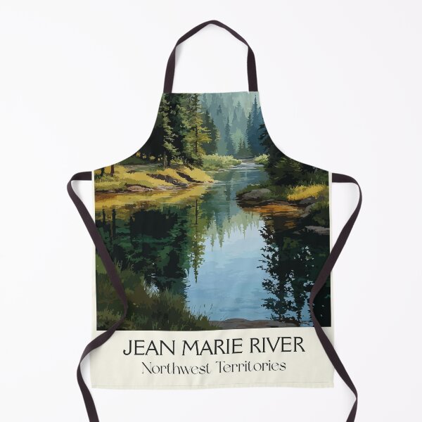 Item preview, Jean Marie River Northwest Territories Forest River Art designed and sold by TuncGK.