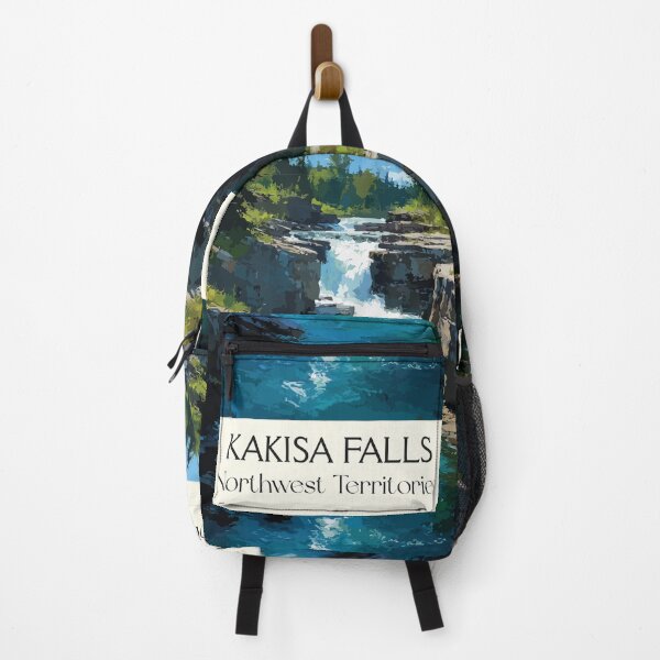 Item preview, Kakisa Falls Northwest Territories Waterfall Canyon Art designed and sold by TuncGK.