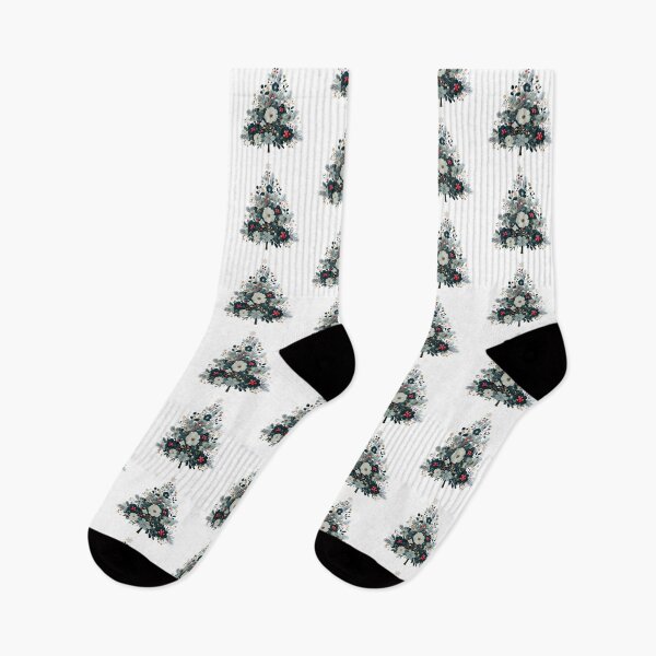 Item preview, Floral boho Christmas tree designed and sold by MendaciousMina.