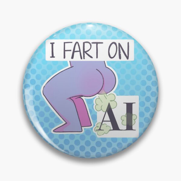 Item preview, I Fart On AI designed and sold by chocobuh.