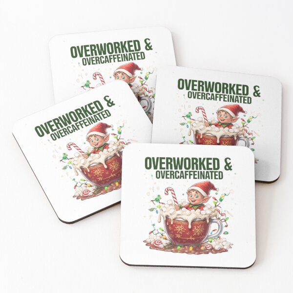 Item preview, Overworked and caffeine-laden designed and sold by JonysCreativeDesigns.