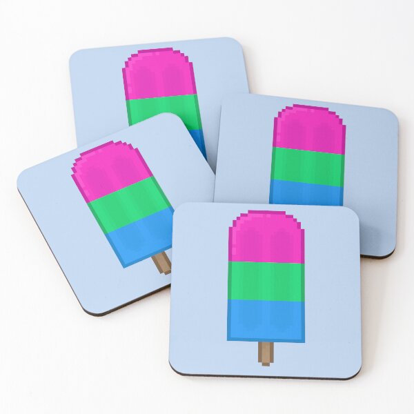 Item preview, Pixelart Poly Pride Icepop designed and sold by Lilac-Cat.