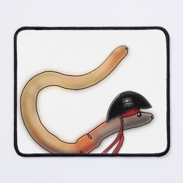 Item preview, Cute Worm in a pirate Hat – animalzinhats designed and sold by Ashley’sAnimalz.
