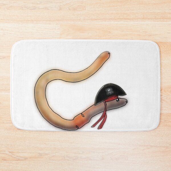 Item preview, Cute Worm in a pirate Hat – animalzinhats  designed and sold by Ashley’sAnimalz.