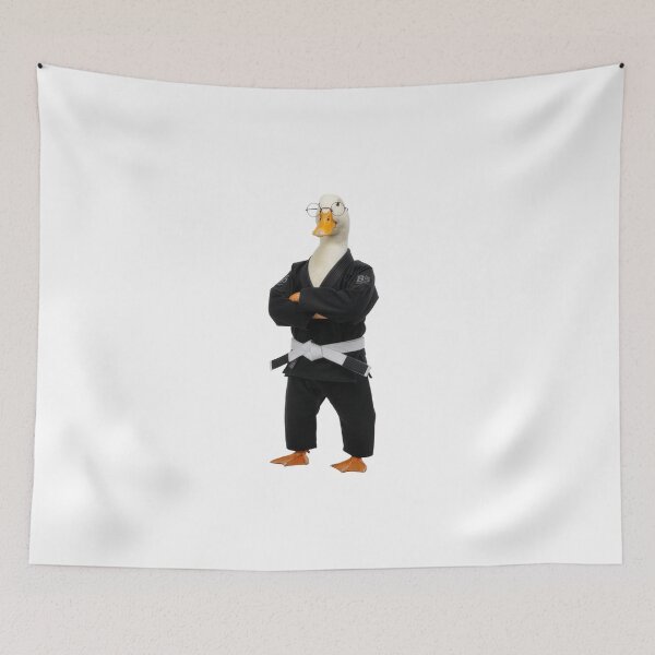 Item preview, Brazilian jiu jitsu Duck designed and sold by RAWLIFEGRAPHIC.