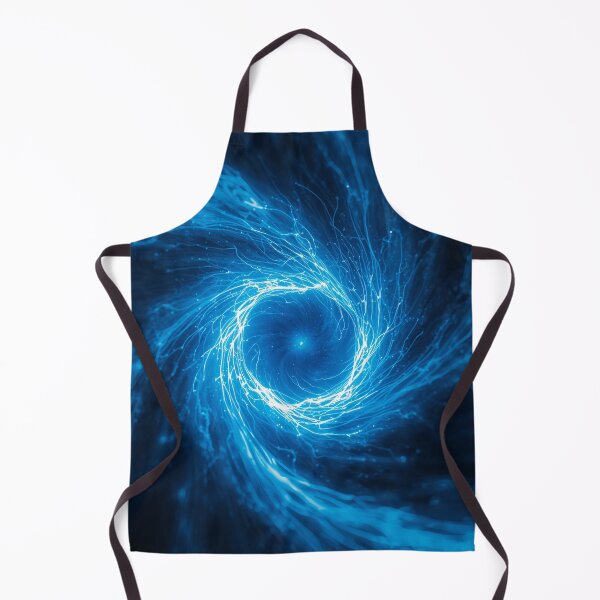 Item preview, Blue Energy Vortex — Abstract Light Flow Art designed and sold by LunaPoster.