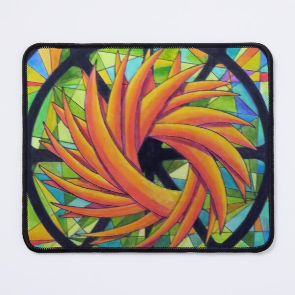 Item preview, 1010 - STAINED GLASS DESIGN - DAVE EDWARDS - MIXED MEDIA - 2025 designed and sold by BLYTHART.