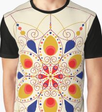 Mandala - Vintage Palette Graphic T-Shirt