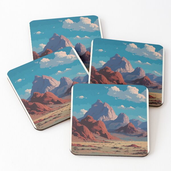 Item preview, Franklin Mountains Northwest Territories Retro Arctic Range Art designed and sold by TuncGK.