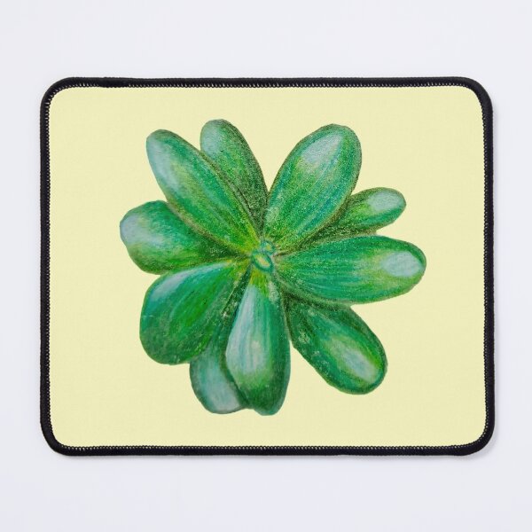 Item preview, green, plant, botany, hand-drawn succulent in close-up designed and sold by AestheticsTime.