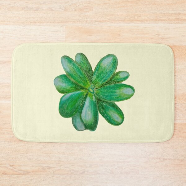 Item preview, green, plant, botany, hand-drawn succulent in close-up designed and sold by AestheticsTime.