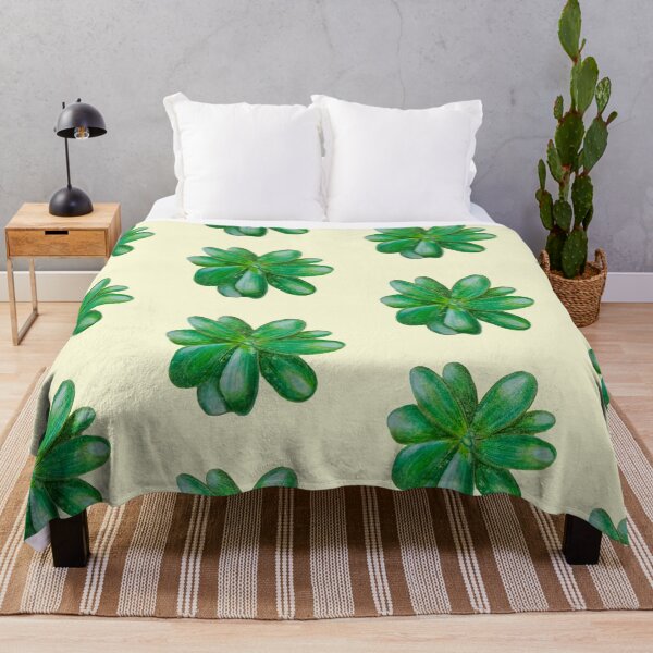 Item preview, green, plant, botany, hand-drawn succulent in close-up designed and sold by AestheticsTime.
