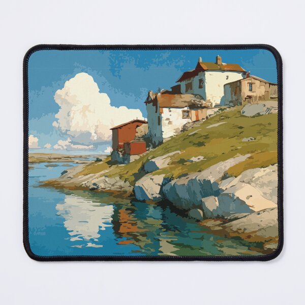 Item preview, Gamètì Northwest Territories Retro Lakeside Community Art designed and sold by TuncGK.