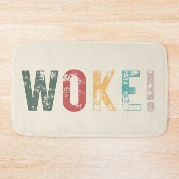 Item preview, WOKE! – Bold Multicolored Text Design for Social Justice & Progress designed and sold by Fredster1966.