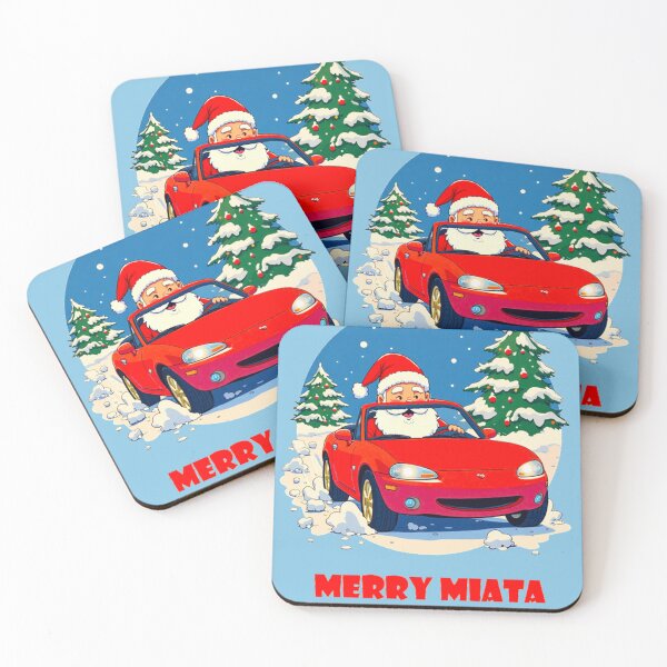 Artikelvorschau, Fröhliche Miata-Weihnachten entworfen und verkauft von MyYata.