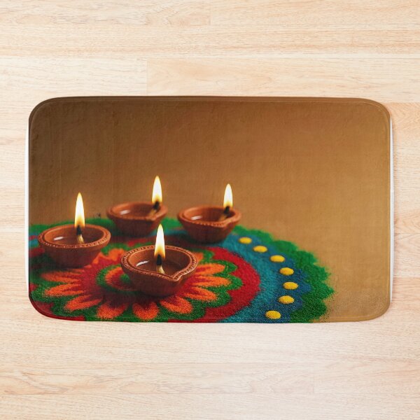 Item preview, Diwali Oil Lamps Festive Deepavali Lights designed and sold by EmeraldeaDesign.