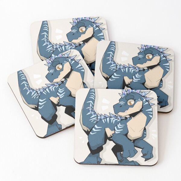 Item preview, Cute Blue Crystal Raptor Found A Candy designed and sold by KaMow.